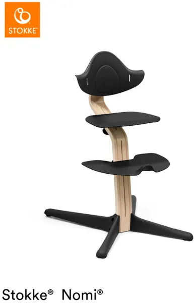 Stokke Nomi stol - Natural Black